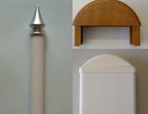 Zaunlatten aus Kunststoff und Aluminium zum Selberbauen